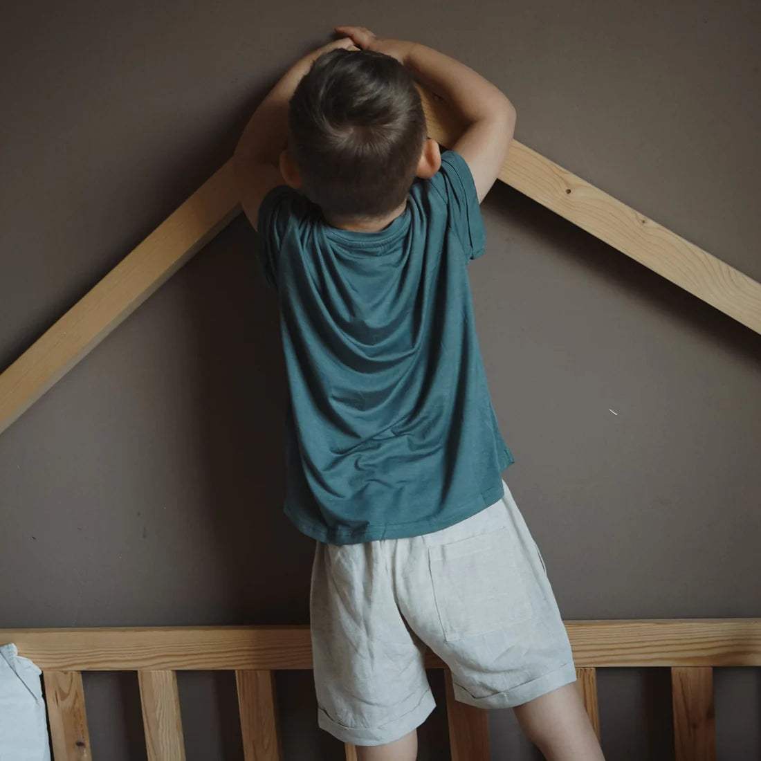 Lille Havn sommerliche Shorts mit Zugband