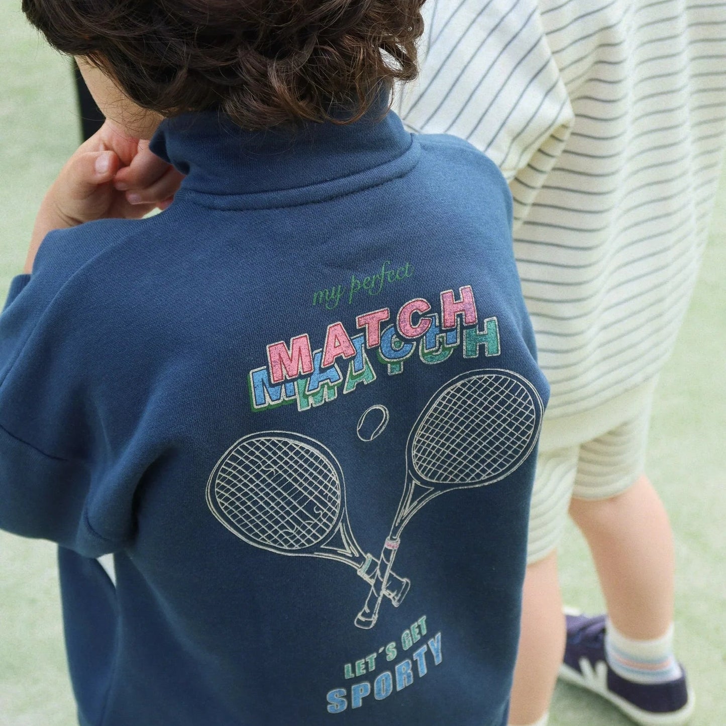 Konges Slojd Sweatshirt Lou Half Zip "Spellbound"