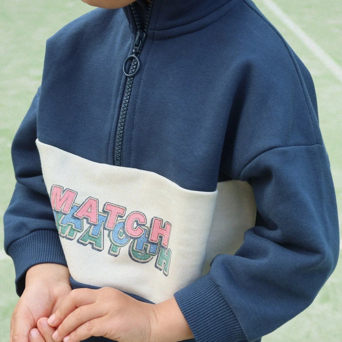 Konges Slojd Sweatshirt Lou Half Zip "Spellbound"