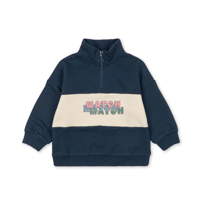 Konges Slojd Sweatshirt Lou Half Zip "Spellbound"