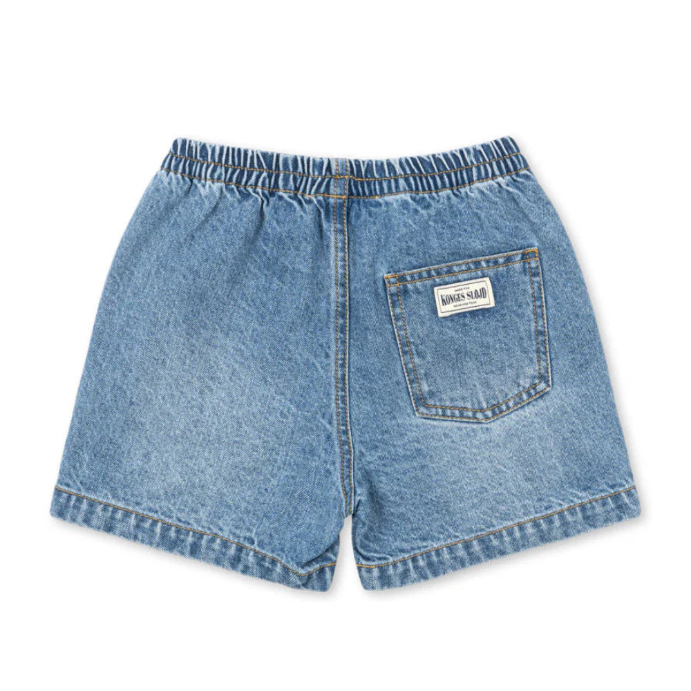 Konges Sløjd Denim Shorts Magot "Denim Blue" – Bio-Baumwolle
