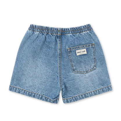 Konges Sløjd Denim Shorts Magot "Denim Blue" – Bio-Baumwolle