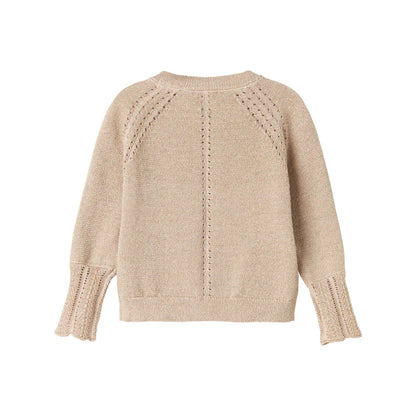 MarMar Festliche Strickjacke Tillie B "Gold Glitter"