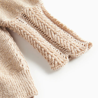 MarMar Festliche Strickjacke Tillie B "Gold Glitter"