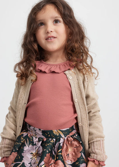 MarMar Festliche Strickjacke Tillie B "Gold Glitter"