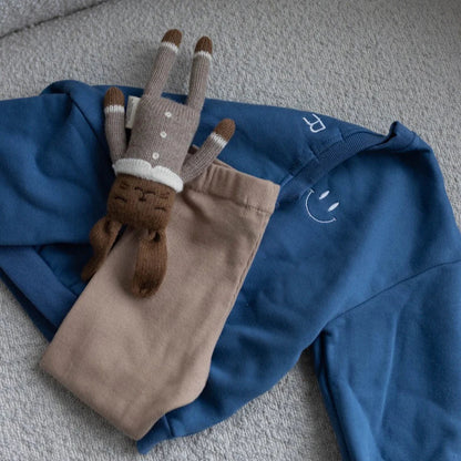 Melots Sweater "More Milk" dusty blue