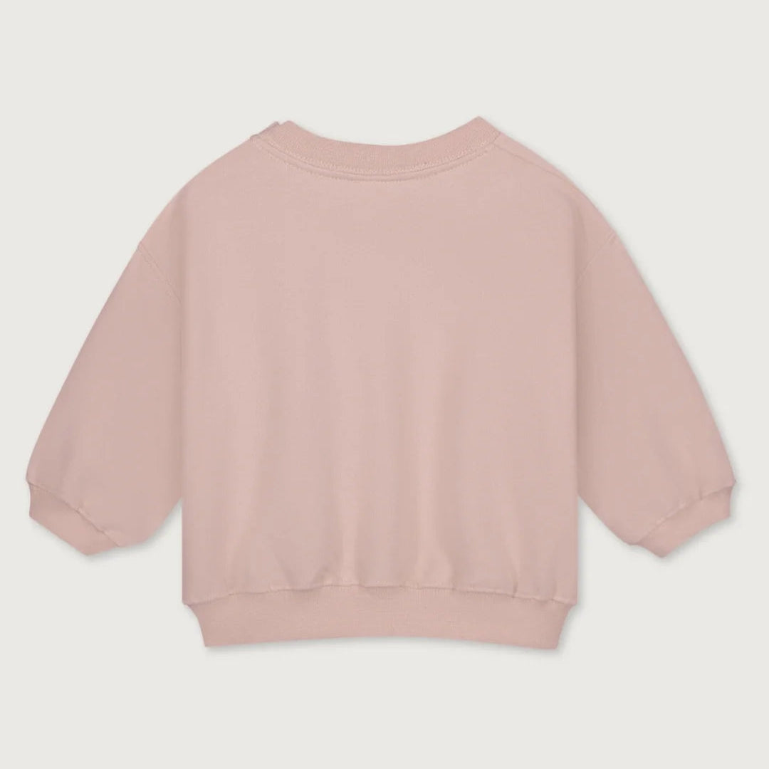 Gray Label Baby Dropped Shoulder Sweater "Faded Pink"