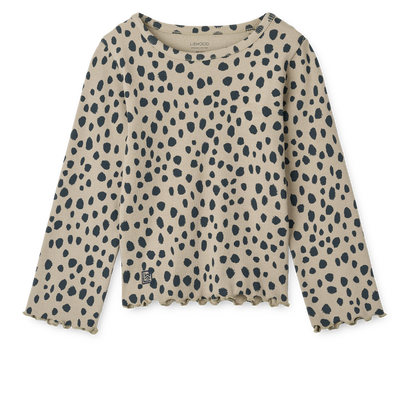 Liewood Langarm Rib T-shirt Nieve