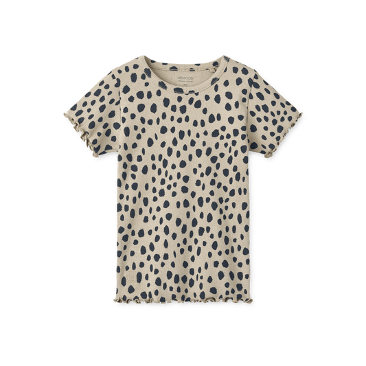 Liewood Rib T-Shirt Nieve Leo Mist