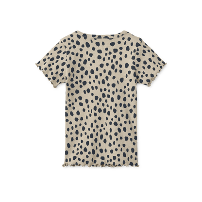 Liewood Rib T-Shirt Nieve Leo Mist