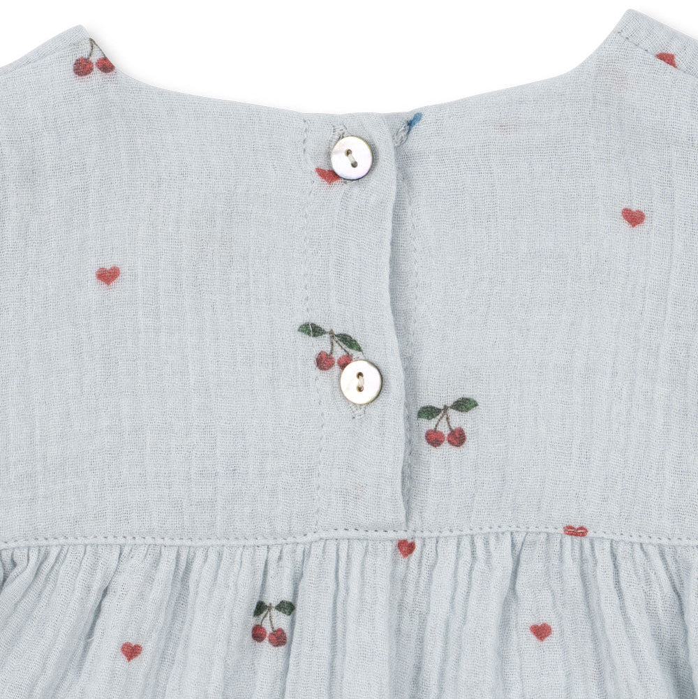 Konges Sløjd Romper Coco "Cherry Coeur" - luftig leichter Sommer-Strampler