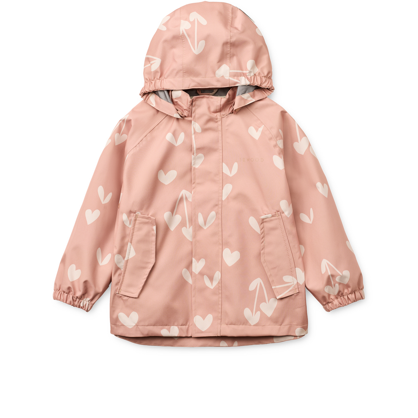 Liewood Regenbekleidungsset Pedia "Sweethearts / Pale Tuscany"