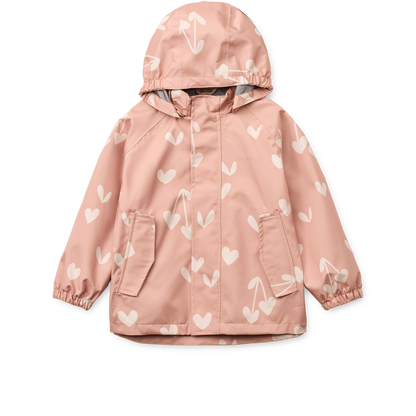 Liewood Regenbekleidungsset Pedia "Sweethearts / Pale Tuscany"