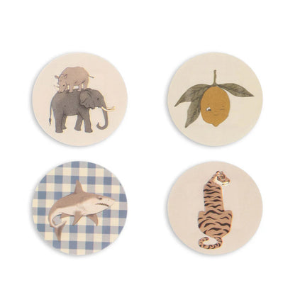 Konges Slojd Pflasterset "Blau Mix" & "Rosa Mix"