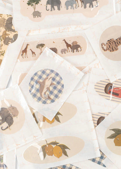 Konges Slojd Pflasterset "Blau Mix" & "Rosa Mix"