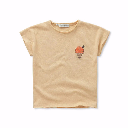 Sproet & Sprout Leinen T-Shirt "Sand"
