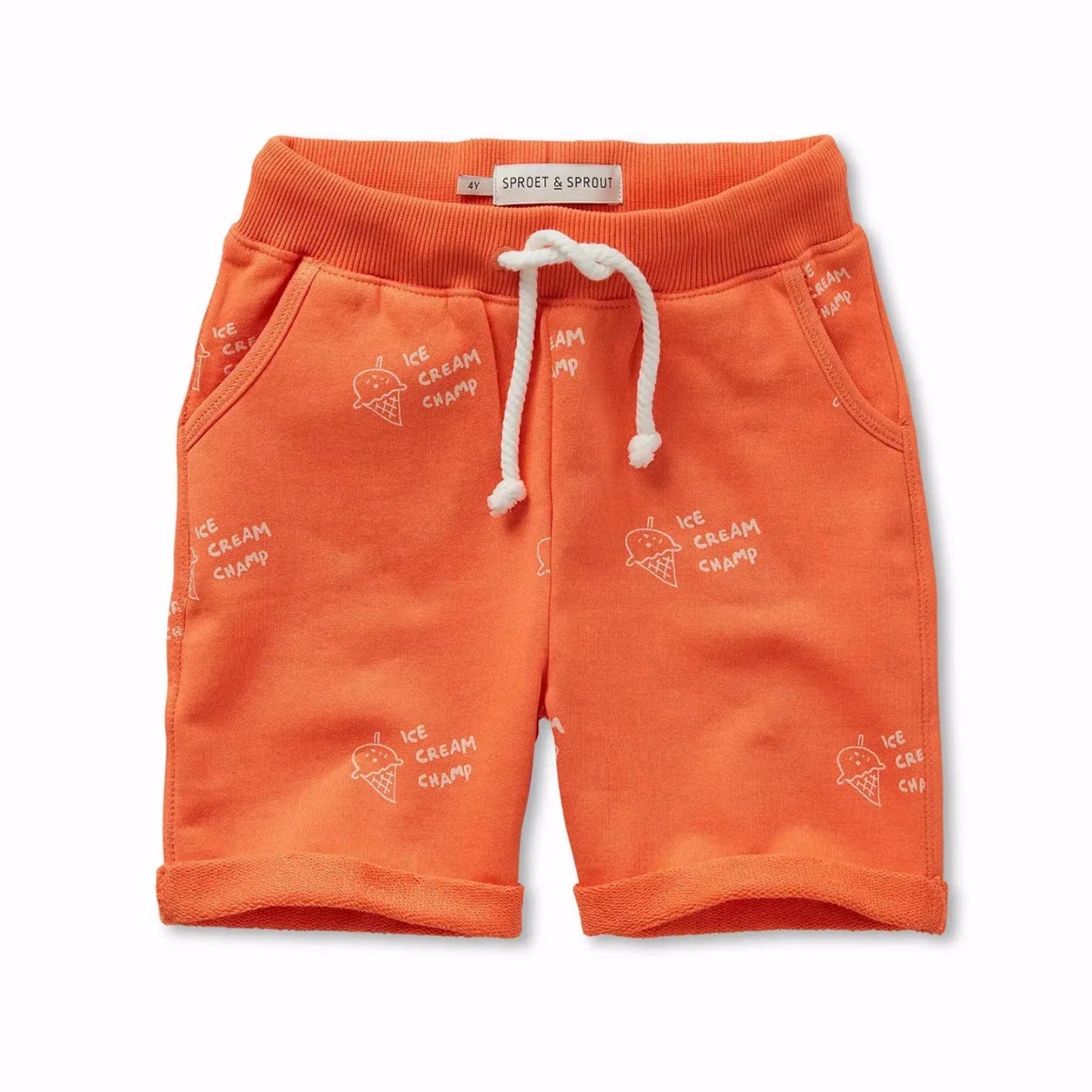 Sproet & Sprout Sweat Shorts "Ice Cream"