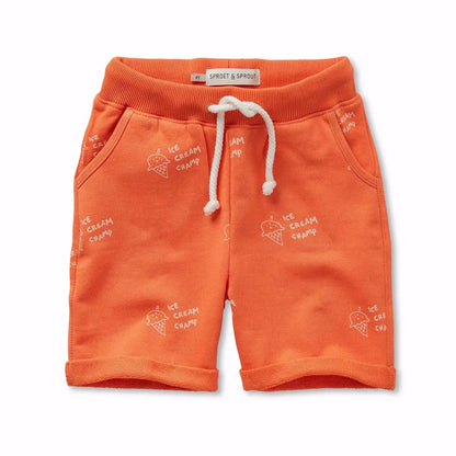 Sproet & Sprout Sweat Shorts "Ice Cream"