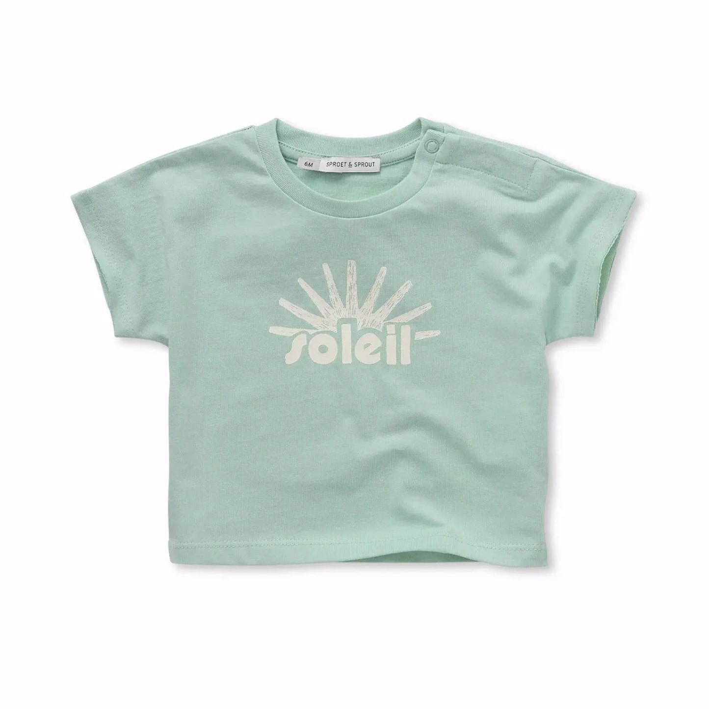 Sproet & Sprout Baby T-Shirt "Silt Green" – Soleil