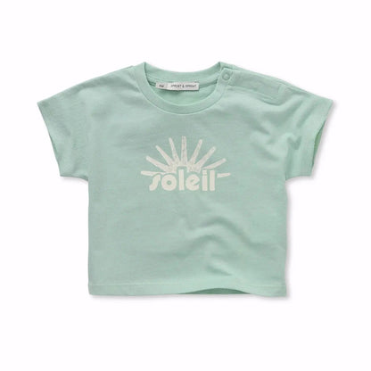 Sproet & Sprout Baby T-Shirt "Silt Green" – Soleil