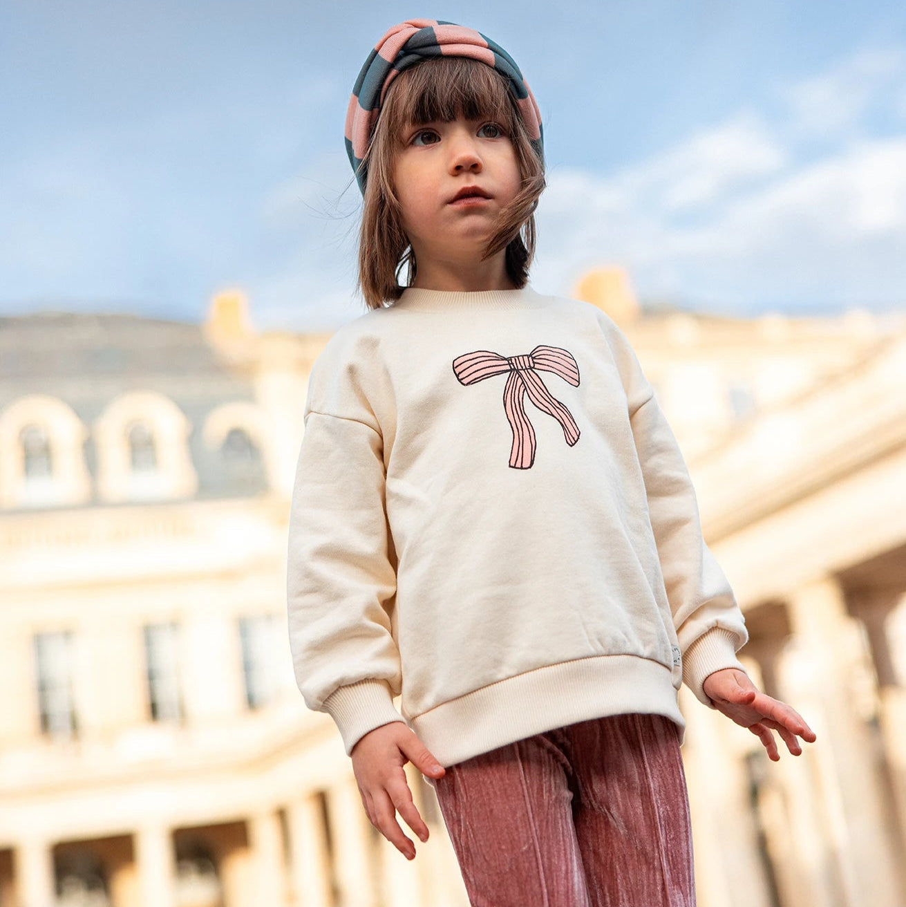 Sproet & Sprout Sweater Bow