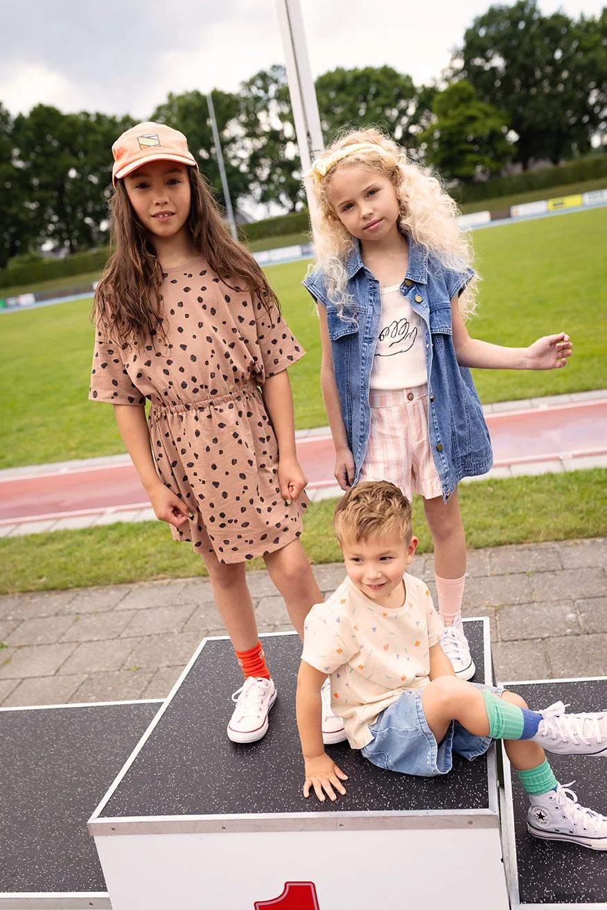 Sproet & Sprout T-Shirt Kleid "Animal Print"