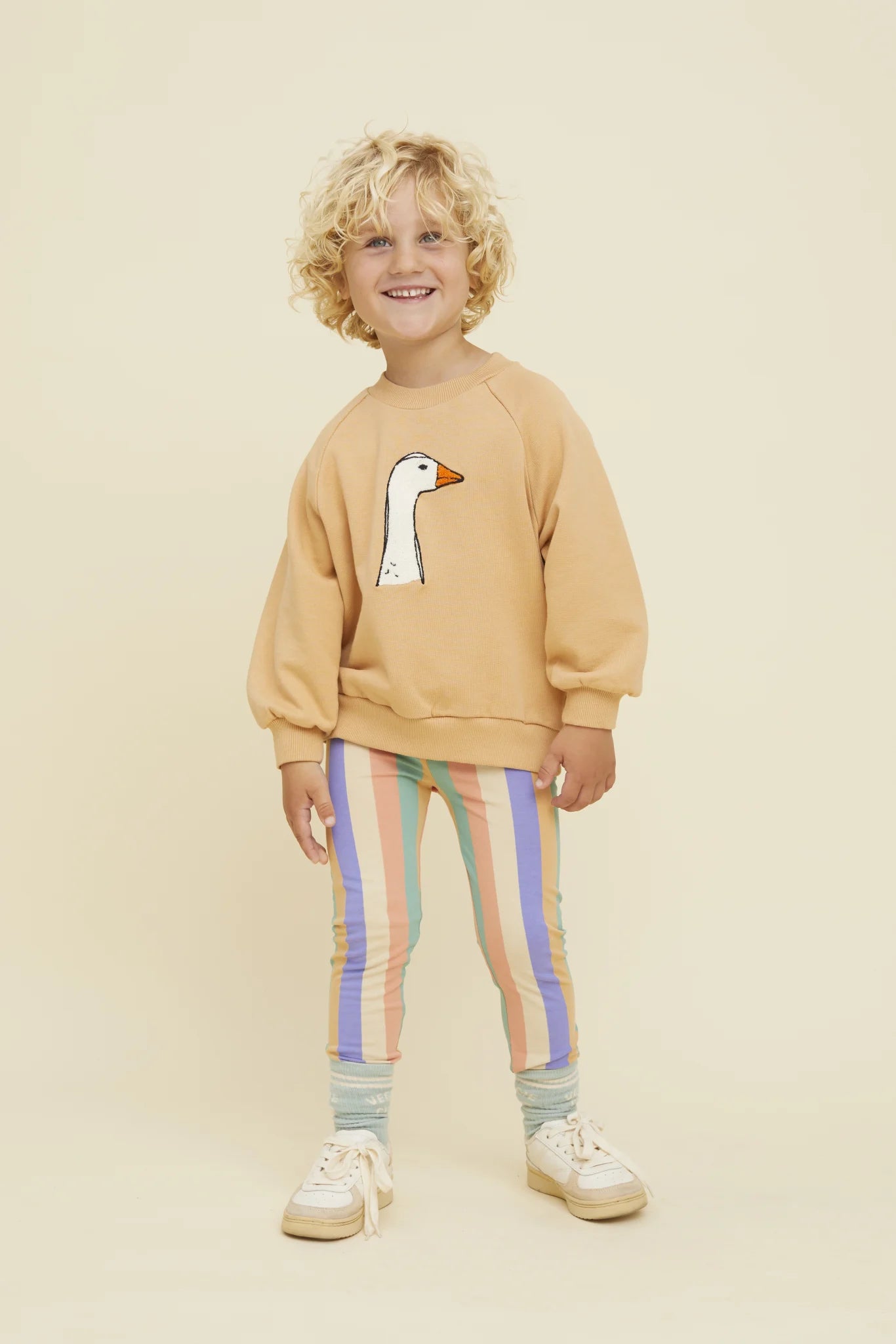 Sproet & Sprout Raglan Sweatshirt Goose