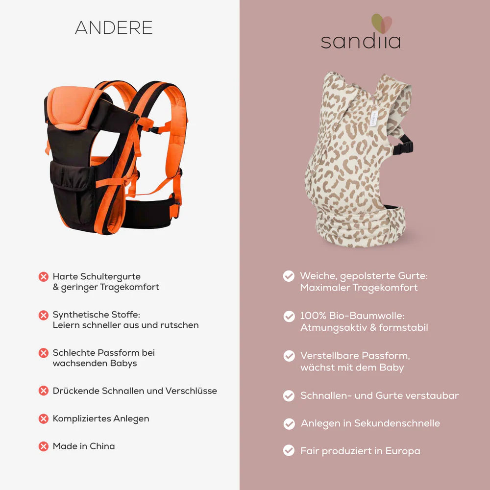 Sandiia Babycarrier - verschiedene Modelle