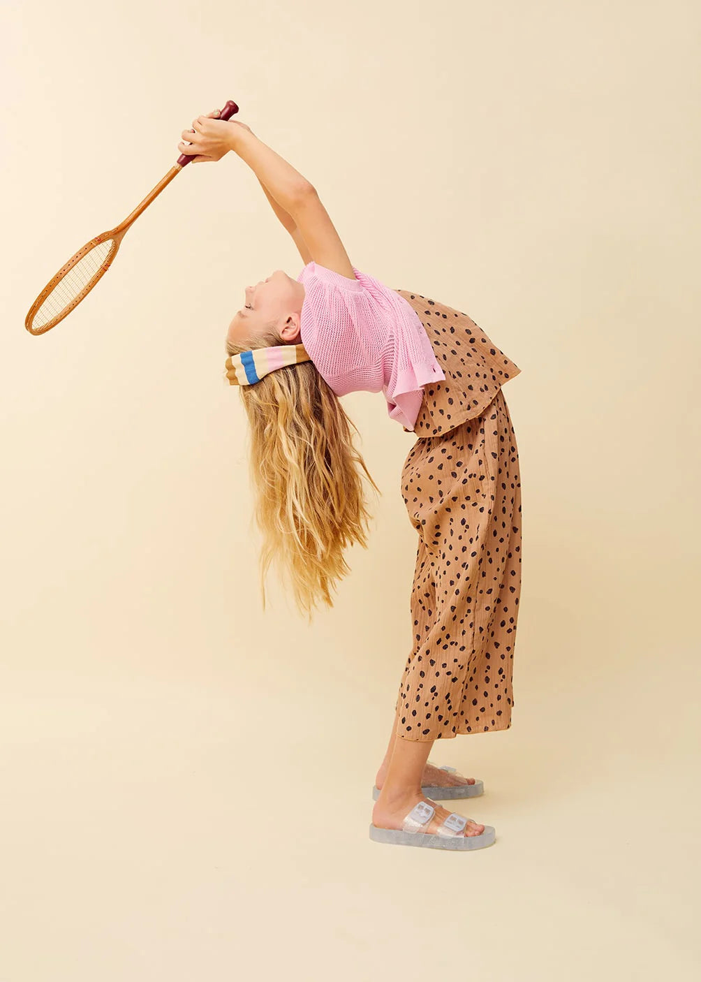 Sproet & Sprout Muslin Jumpsuit "Animal Print"