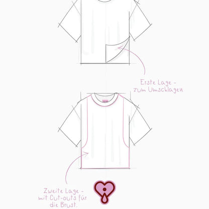 Famvibes Stillshirt Hearts