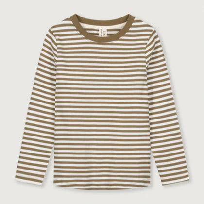 Gray Label Langarmshirt Tee "Woody-Cream"