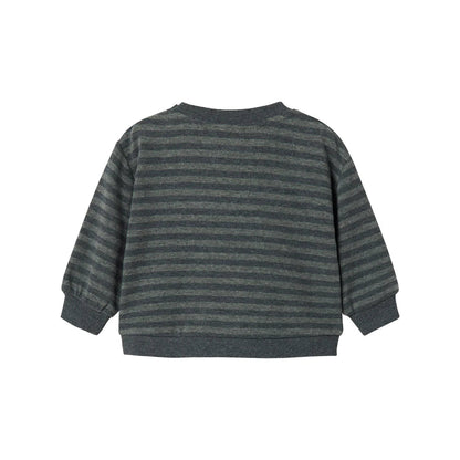 MarMar Baby Modal-Sweater Tammas B "Forest Stripes"