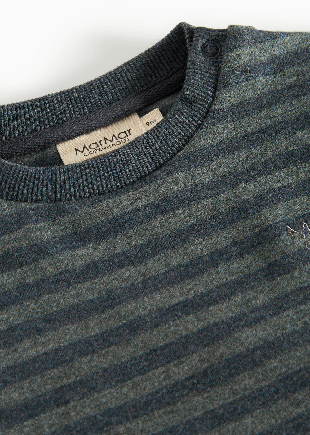 MarMar Baby Modal-Sweater Tammas B "Forest Stripes"