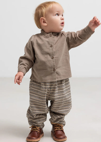 MarMar Feincord-Hemd Tomi "Mud"