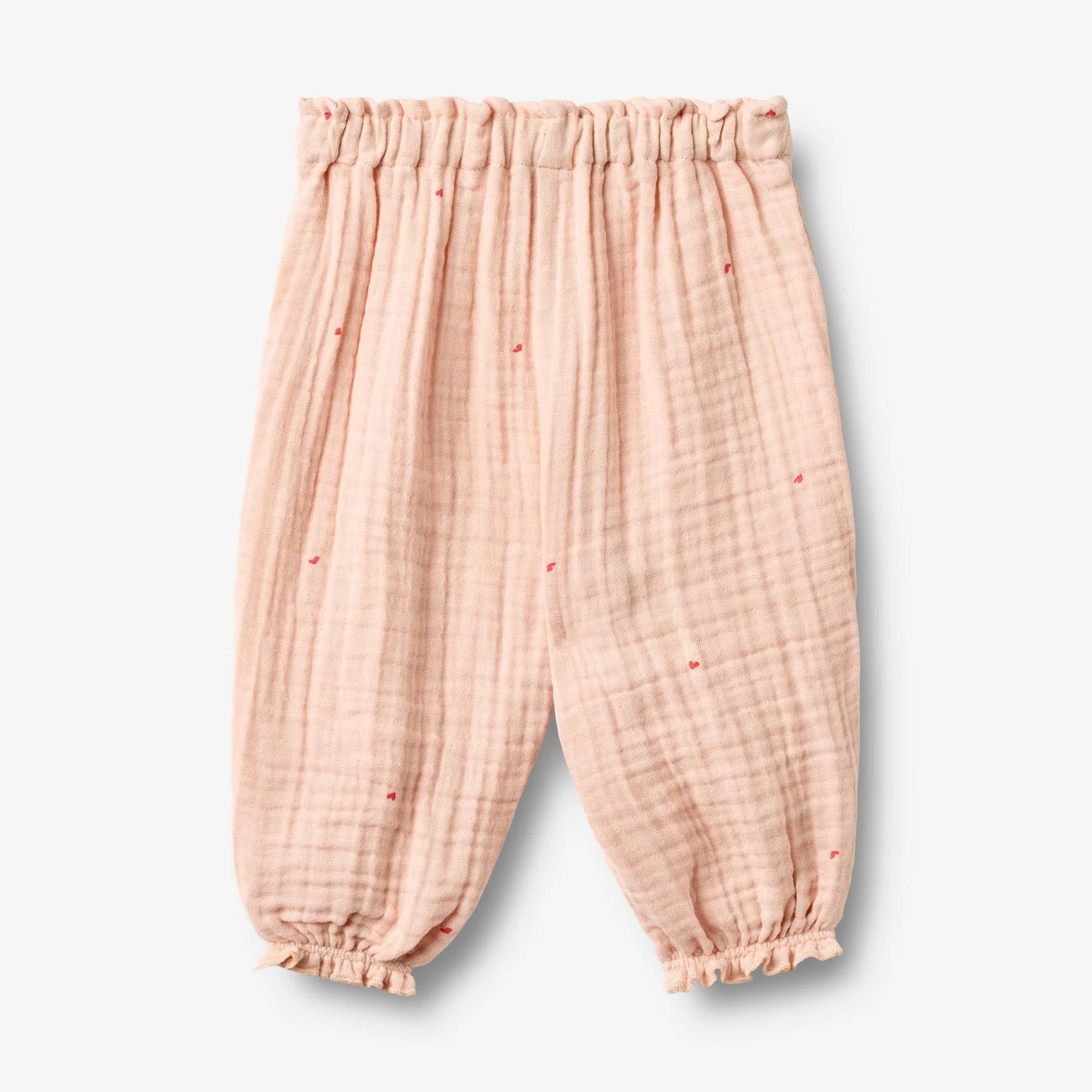 Wheat leichte Musselinhose Petrine "Powder Hearts"