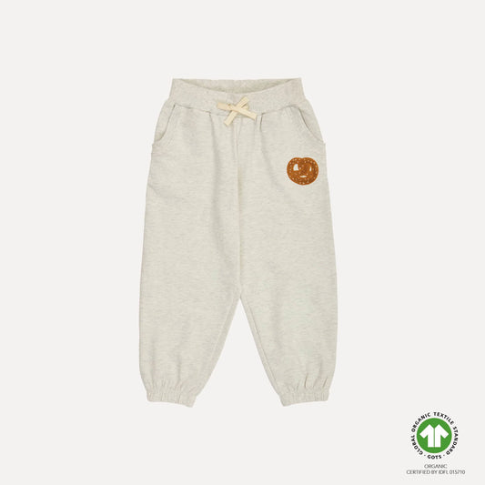 VACVAC Sweathose Versailles Brezel "Light Grey Melange"