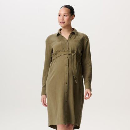 Noppies Vejen Kleid "Dark Olive"