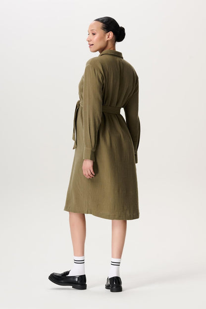 Noppies Vejen Kleid "Dark Olive"