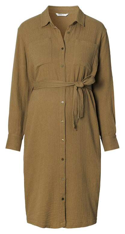Noppies Vejen Kleid "Dark Olive"