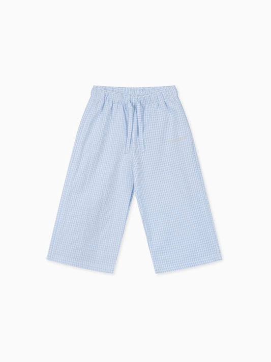 Famvibes Gingham Pants Kids