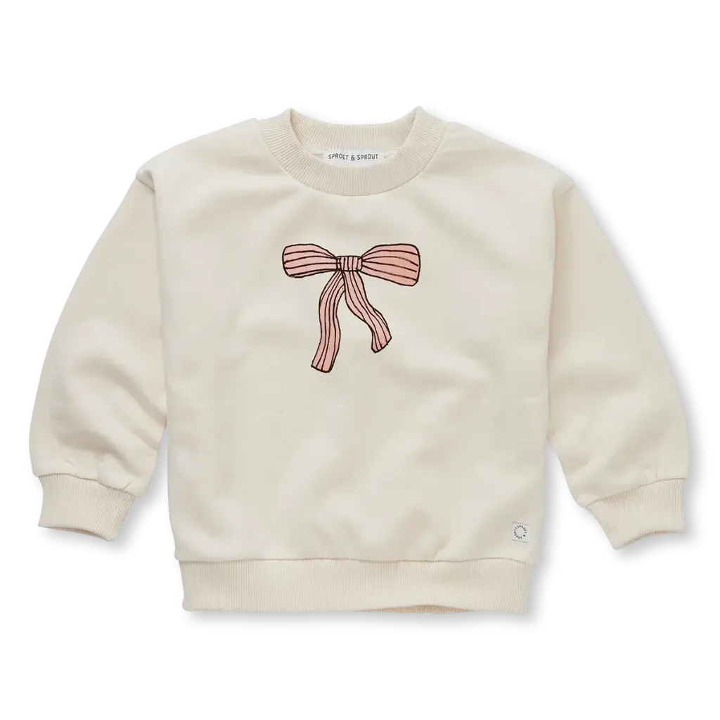 Sproet & Sprout Sweater Bow