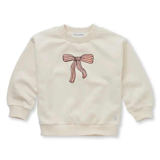 Sproet & Sprout Sweater Bow