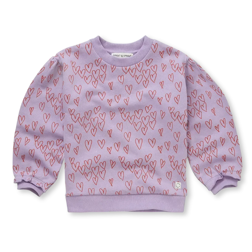 Sprout & Sprout Sweater mit Herzen
