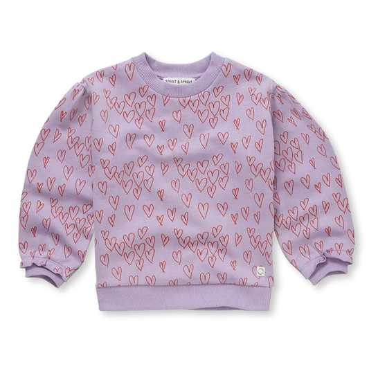 Sprout & Sprout Sweater mit Herzen