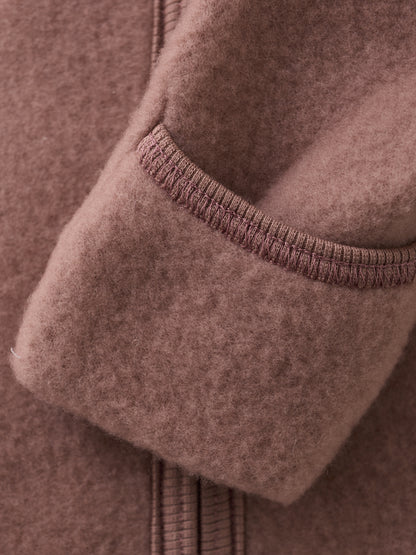 Huttelihut Wollfleeceoverall "Burlwood"