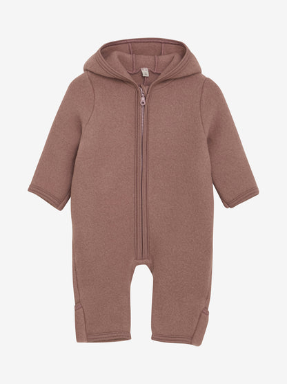 Huttelihut Wollfleeceoverall "Burlwood"