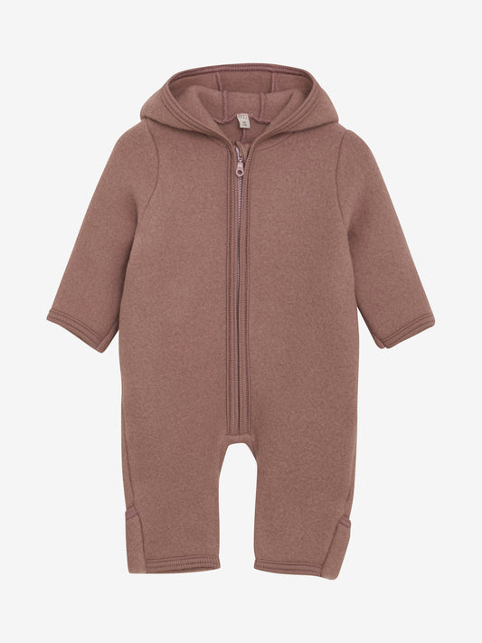 Huttelihut Wollfleeceoverall "Burlwood"