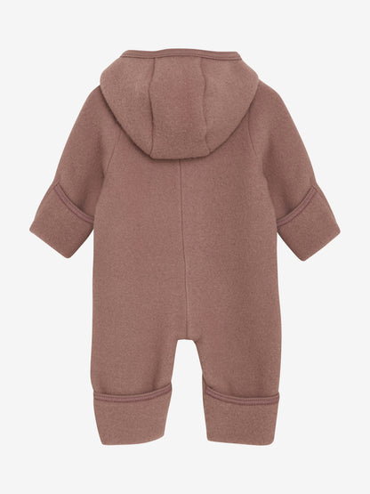 Huttelihut Wollfleeceoverall "Burlwood"