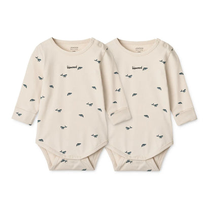 Liewood Baby Bodys 2er-Pack Yanni aus Bio-Baumwolle