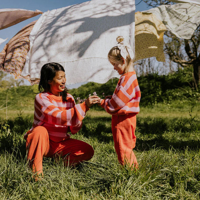 Yuki Strickpullover gestreift "FESTIVAL"